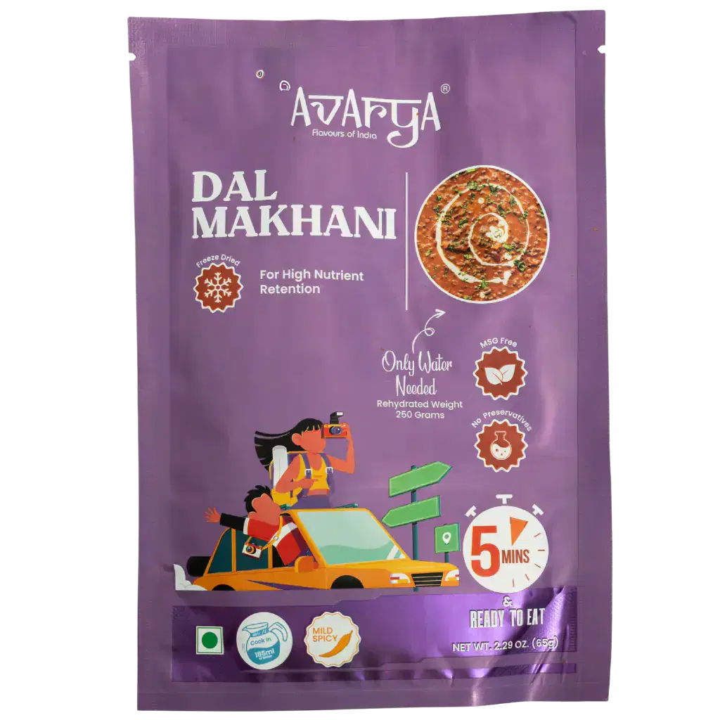 Dehydrated Dal Makhani - Daal Makhni Packed Travel Food-01