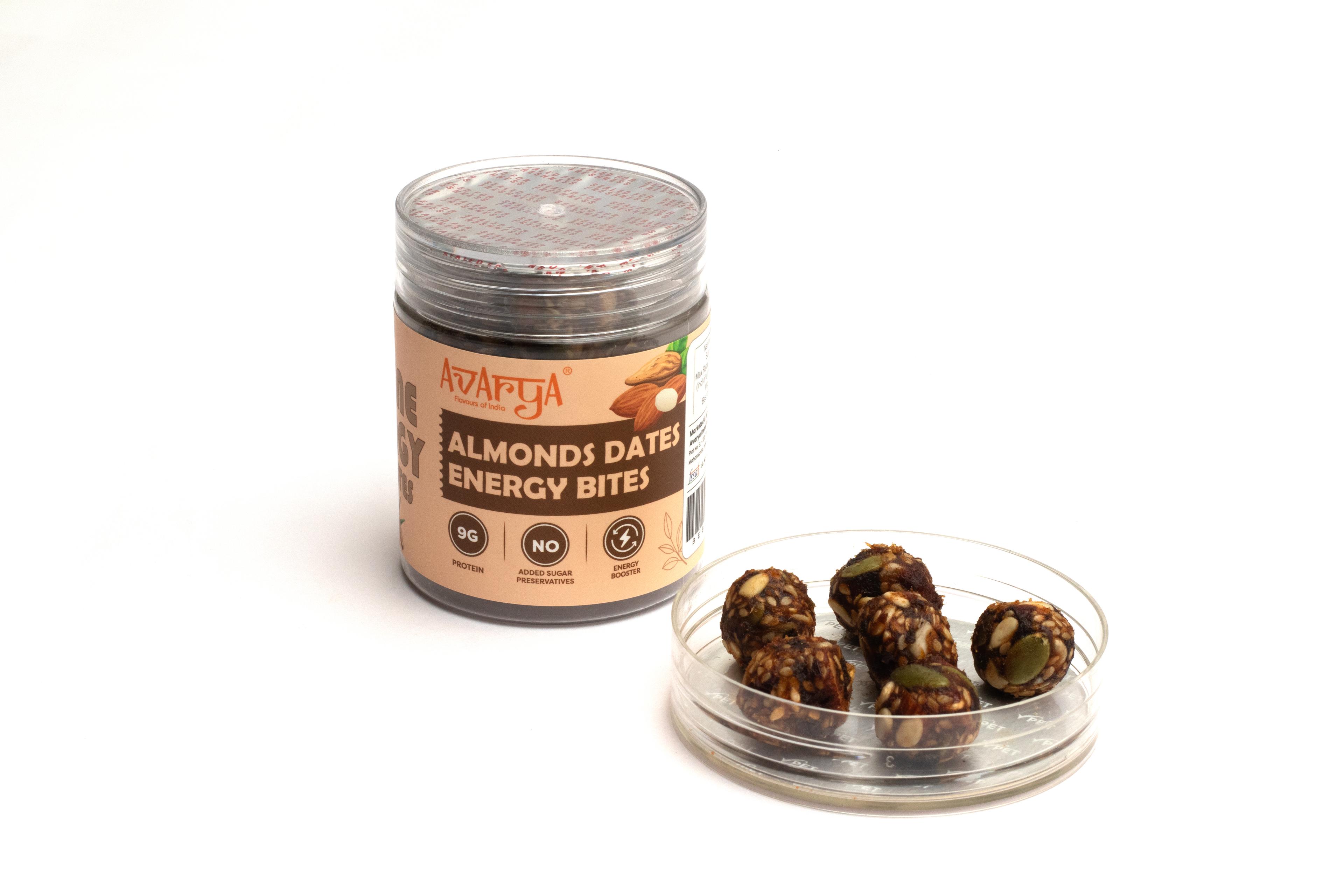 Almonds Dates Energy Bites 3