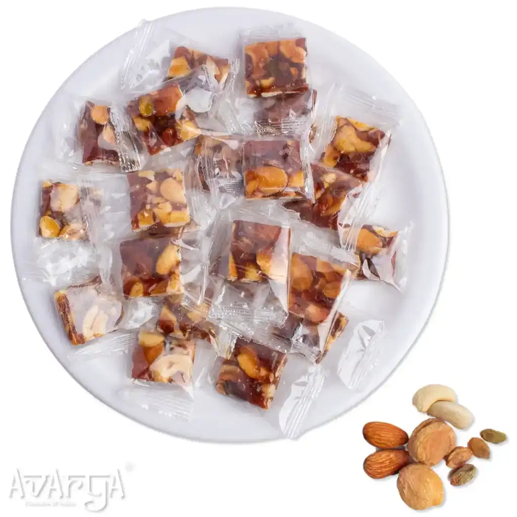 One Bite Dryfruit Chikki - 1 Bite Crushed Dry Fruit Chiki-03