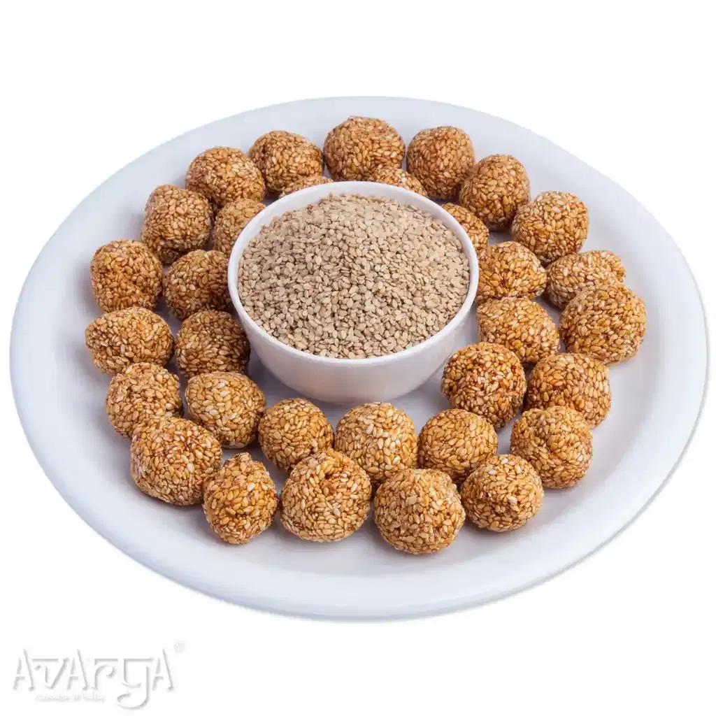 Til Ladoo - Sesame Laddu-04
