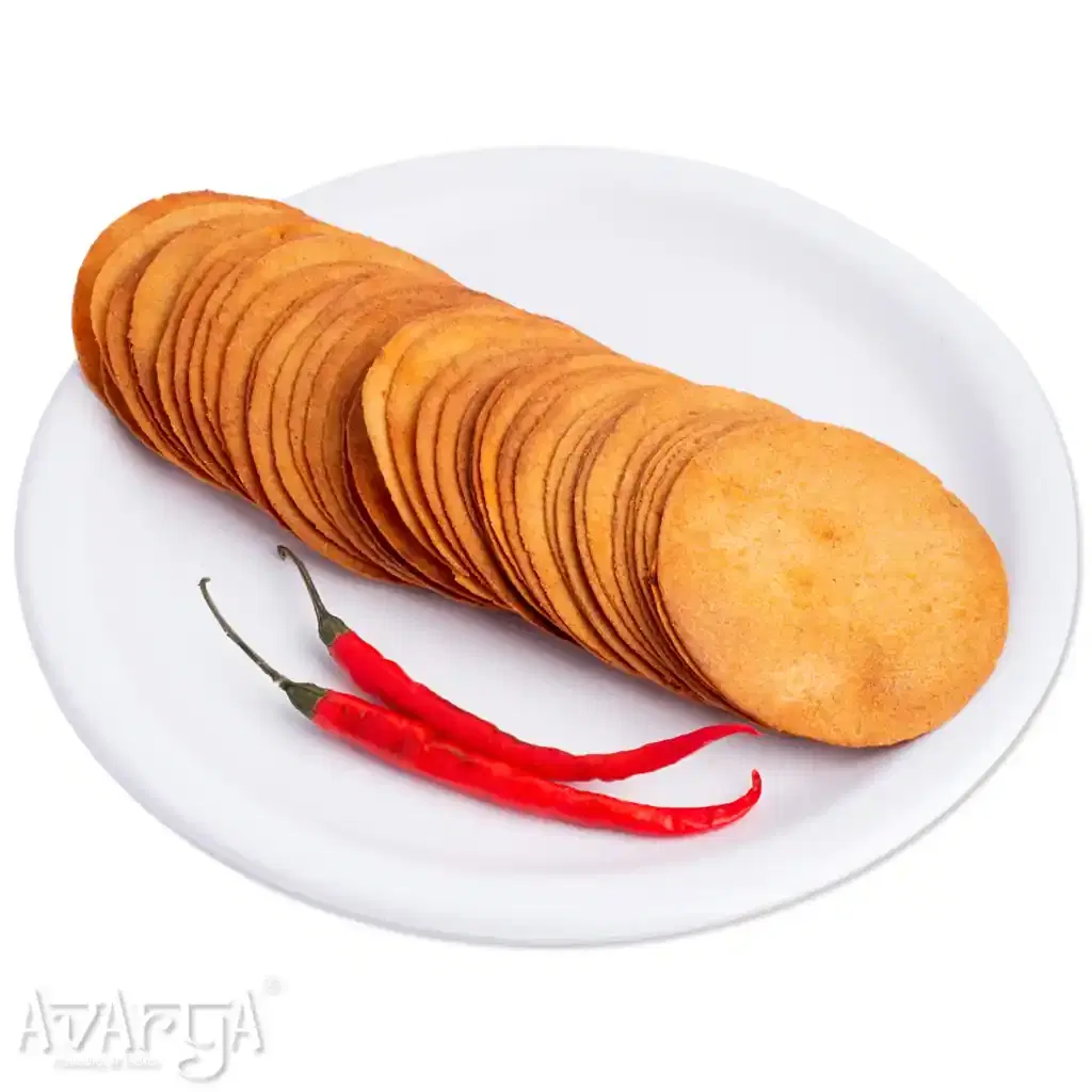 Chilly Chatka Coin Khakhra - Spicy Coin Khakra-04