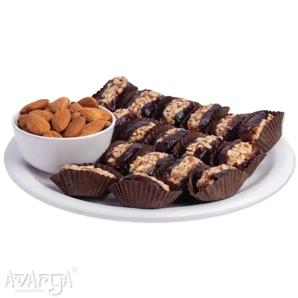 Almond Stuffed Dates - Badam Stuff Date-02