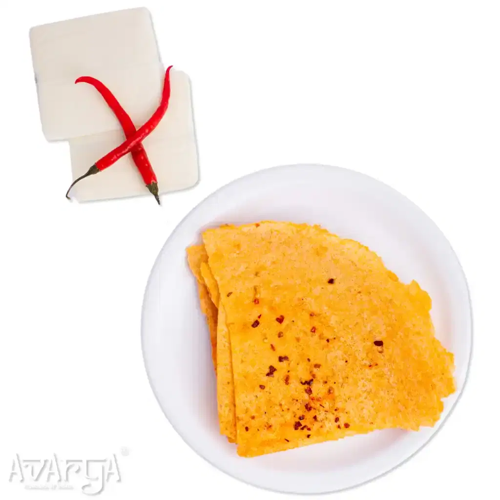 Cheese Chilly Dosa Khakhra - Thin Cheesy Spicy Khakra-04