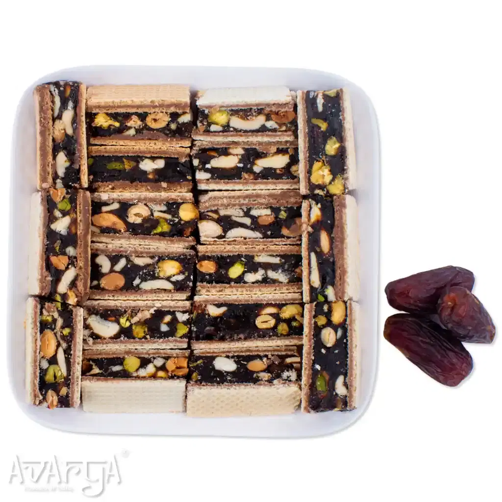 Khajur Wafer Biscuit - Cashew Waffer Biscuit-02