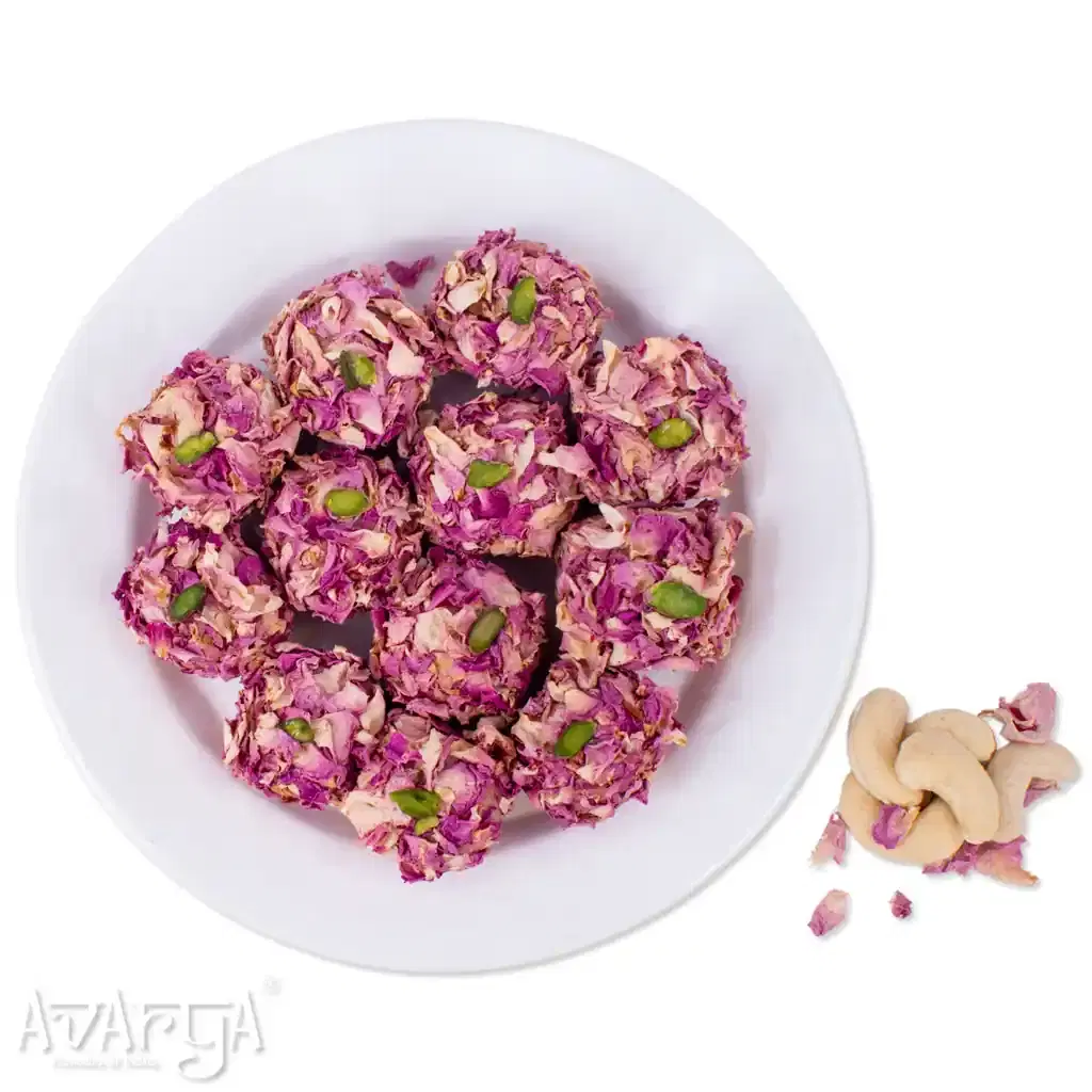 Rose Ball - Gulaab Ball Indian Mithai-01