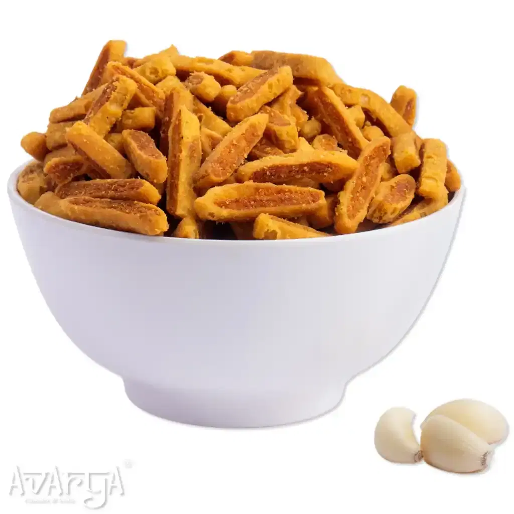 Garlic Bhakarwadi - Lasooni Bhakharwadi-01