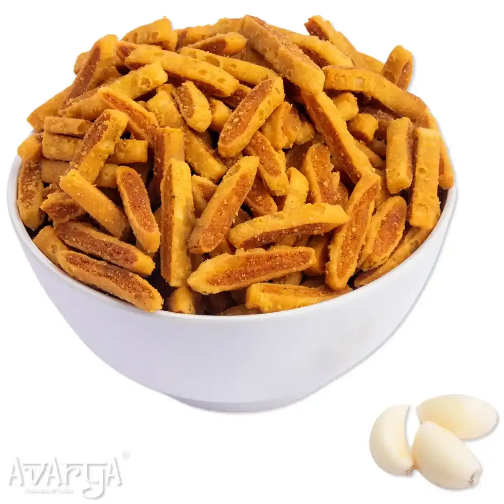 Garlic Bhakarwadi - Lasooni Bhakharwadi-02