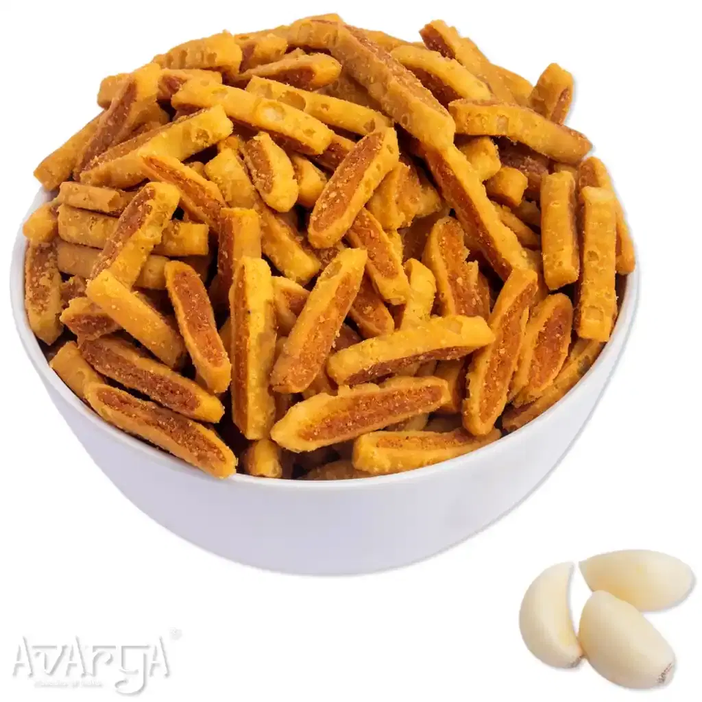 Garlic Bhakarwadi - Lasooni Bhakharwadi-03