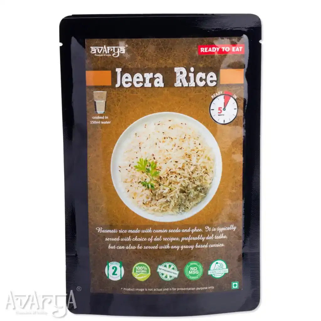 Dehydrated Jeera Rice - Jira Rice Packed Travel Food-01
