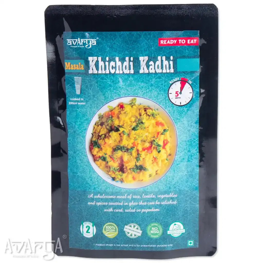 Dehydrated Masala Khichdi Kadhi - Spicy Khichdi Kadi Packed Travel Food-01