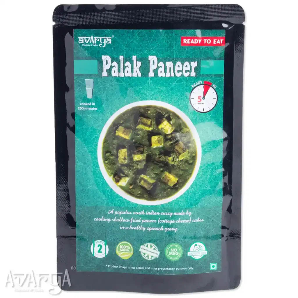 Dehydrated Palak Paneer - Palak Paneer Packed Travel Food-01