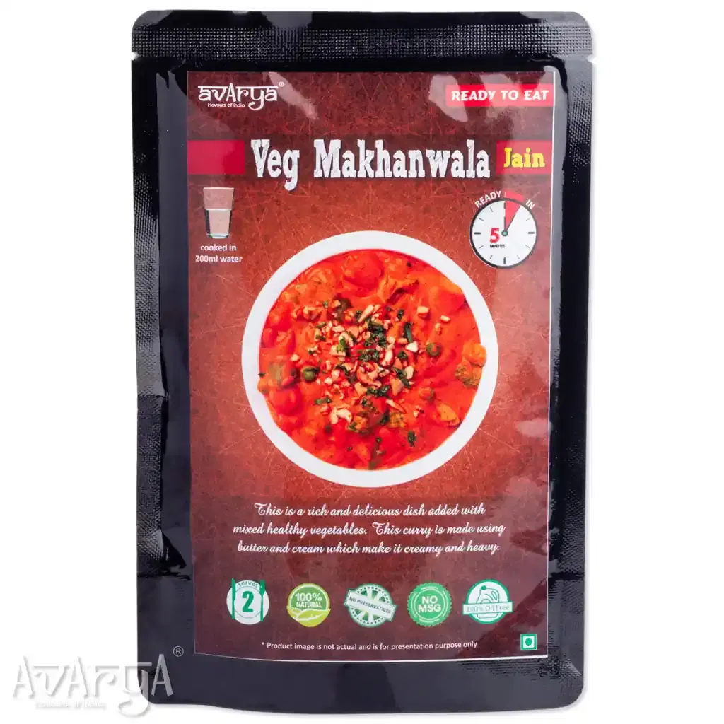Dehydrated Jain Veg Makhanwala - Jain Makhanwala Packed Travel Food-01