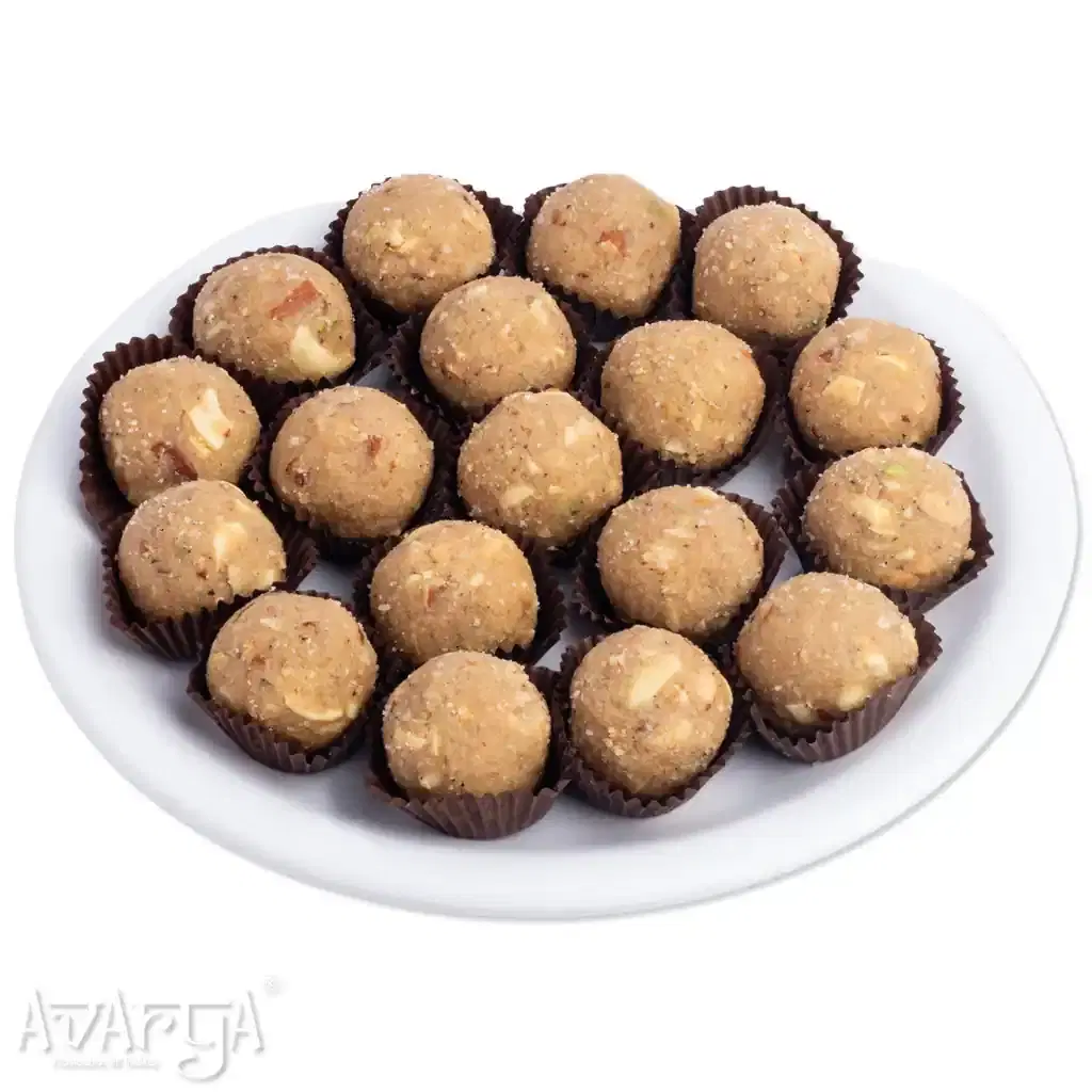 Churma Ladoo - Churma Laddu Desi Sweet-03