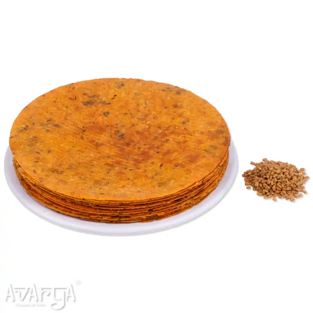 Methi Masala Khakhra - Spicy Fenugreek Khakra-02
