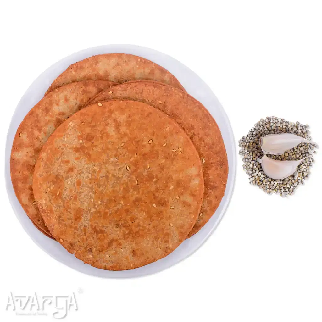 Bajra Garlic Rotla - Bajri Lasun Rotla-02