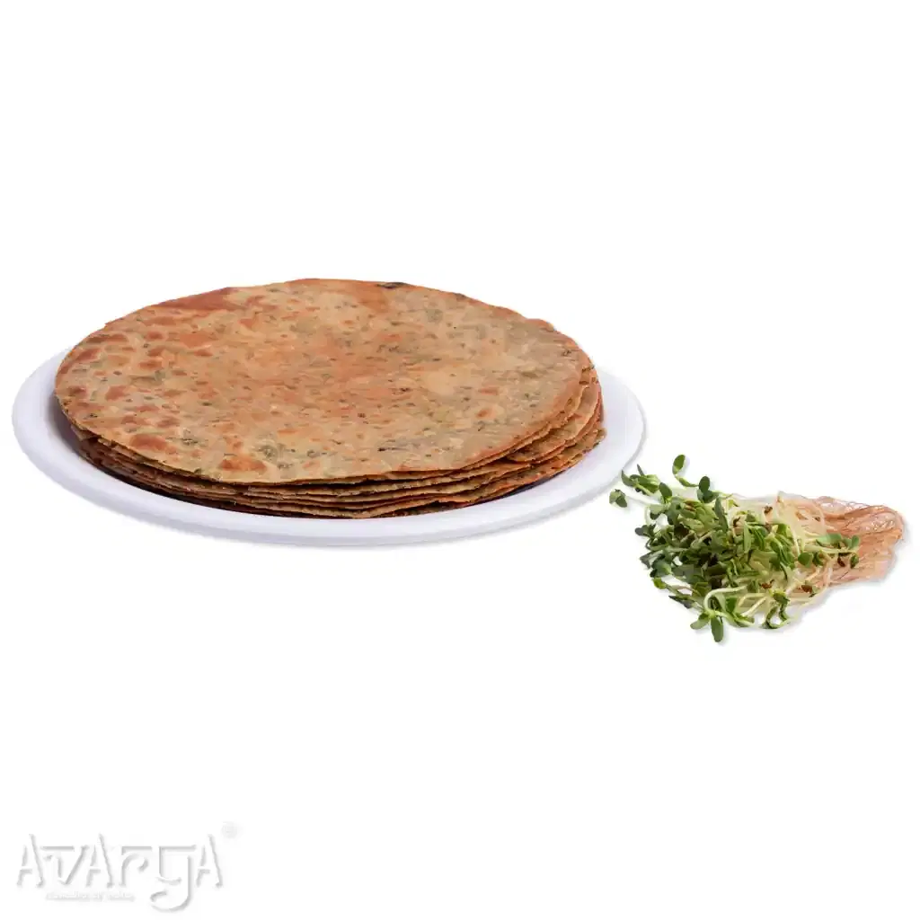 Masala Bajra Methi Khakhra - Spicy Bajri Fenugreek Khakra-04