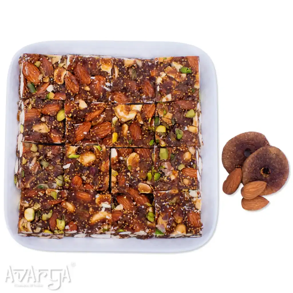 Sugarless Anjeer Pak - Sugar Less Fig Mithai-01