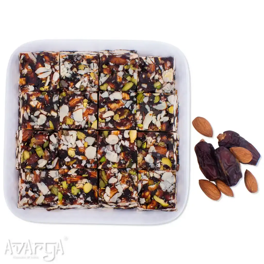 Sugarless Khajur Pak - Sugar Less Khajoor Paak-01