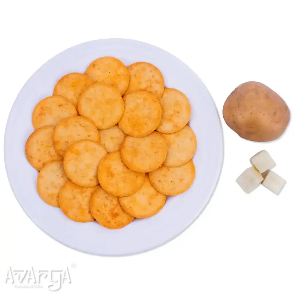 Cheese Potato Cracker - Cheesy Aloo Crackers-02
