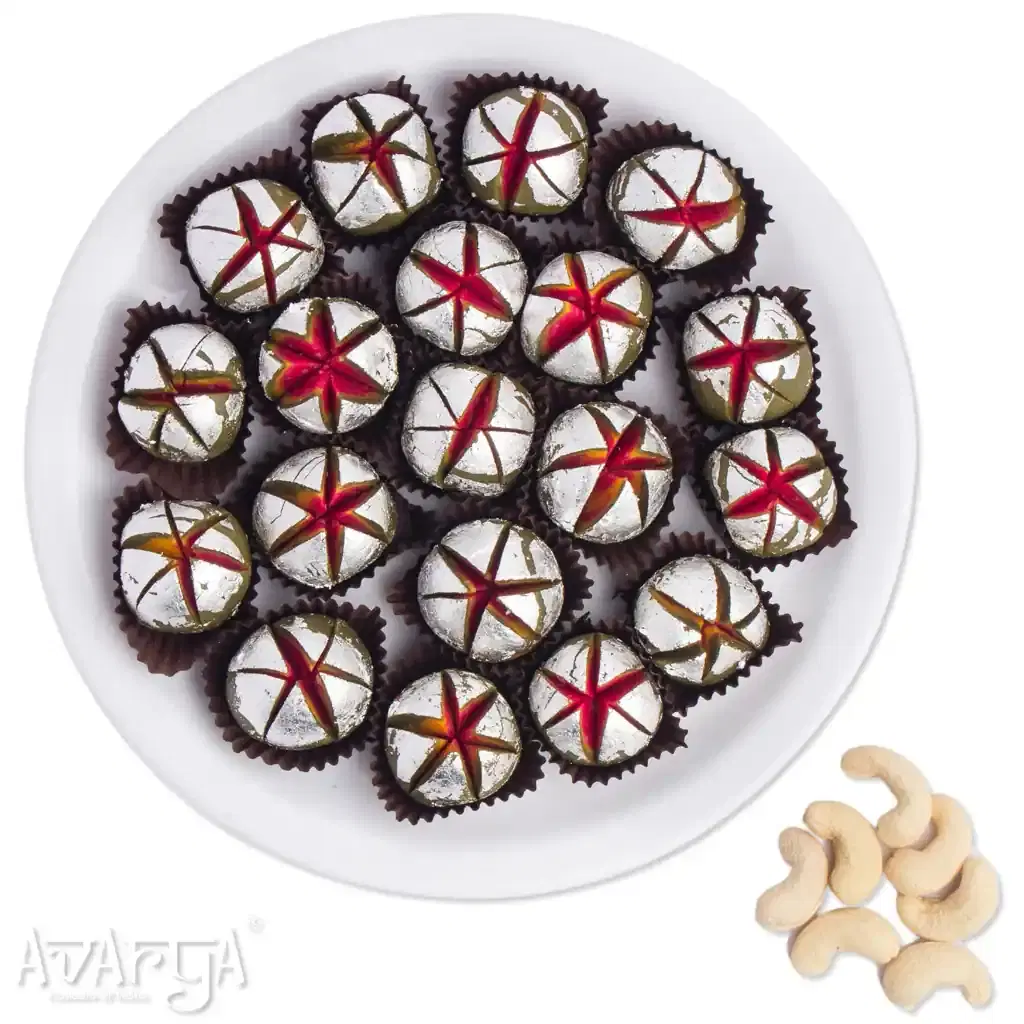 Cashew Flower - Kaju Flower Mithai-04