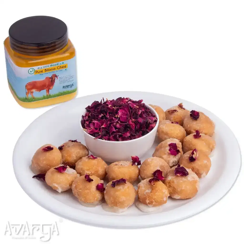 Desi Ghee Mini Balushahi - Small Balushai-01