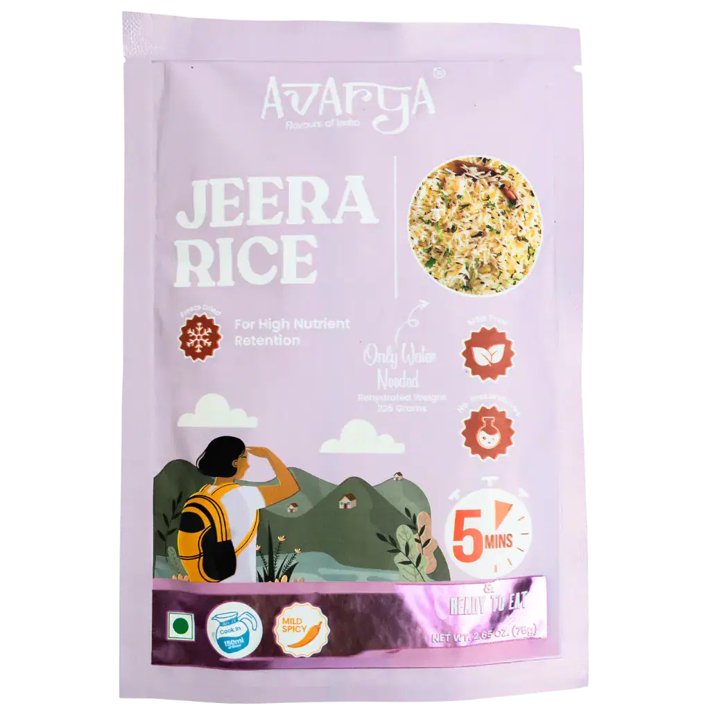 Dehydrated Jeera Rice - Jira Rice Packed Travel Food-01
