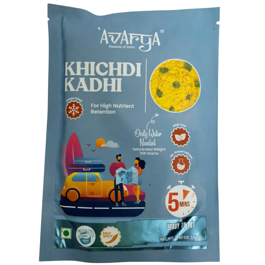 Dehydrated Masala Khichdi Kadhi - Spicy Khichdi Kadi Packed Travel Food-01