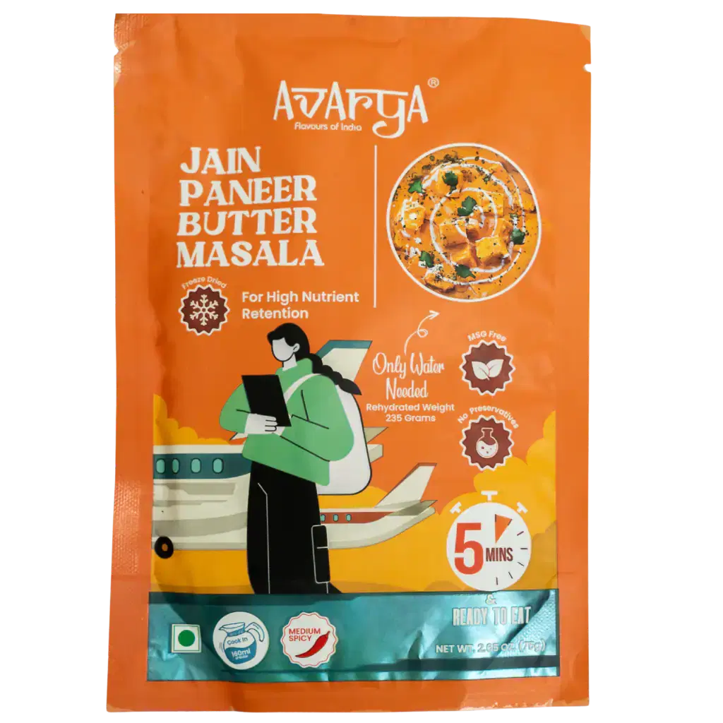 Dehydrated Jain Paneer Butter Masala - Jain Paneer Butter Masala Travel Food-01