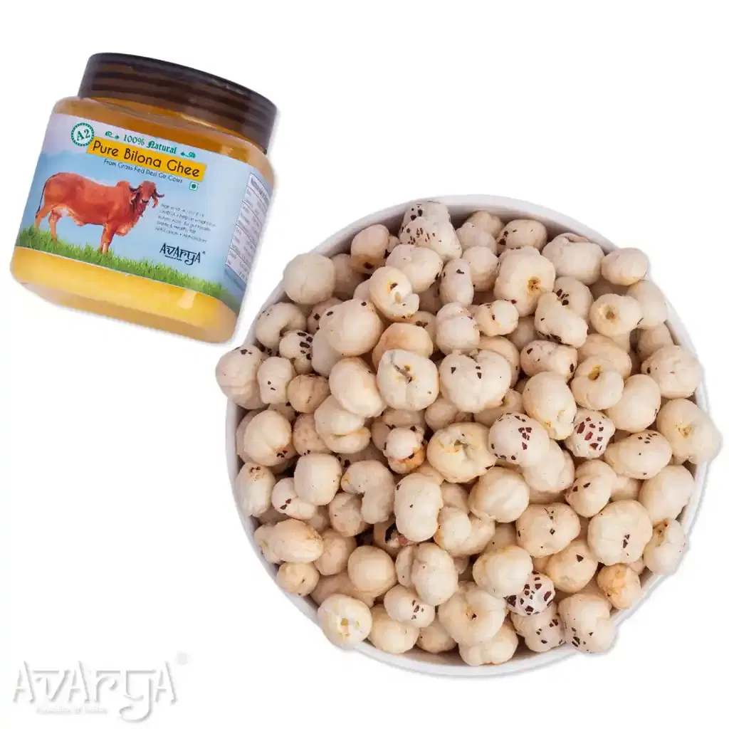 Roasted Ghee Makhana - Roasted Ghee Foxnuts-02